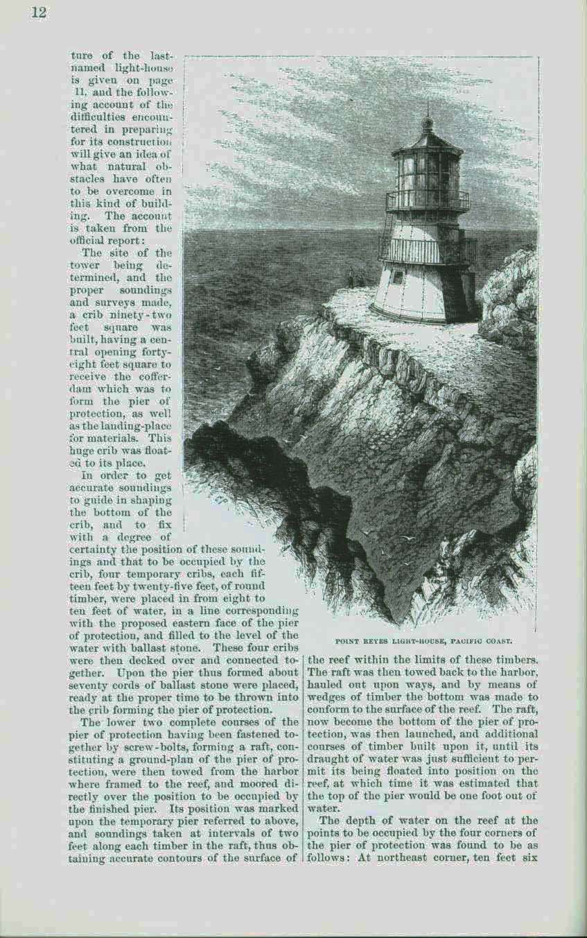 THE LIGHT-HOUSES OF THE UNITED STATES IN 1874. vist0086d